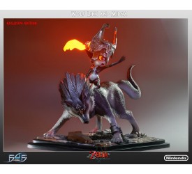 Twilight Princess Wolf Link and Midna 16 inches scale statue Exclusive
